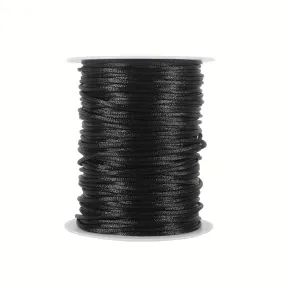 3mm Satin Rattail Cord - 5 Colours