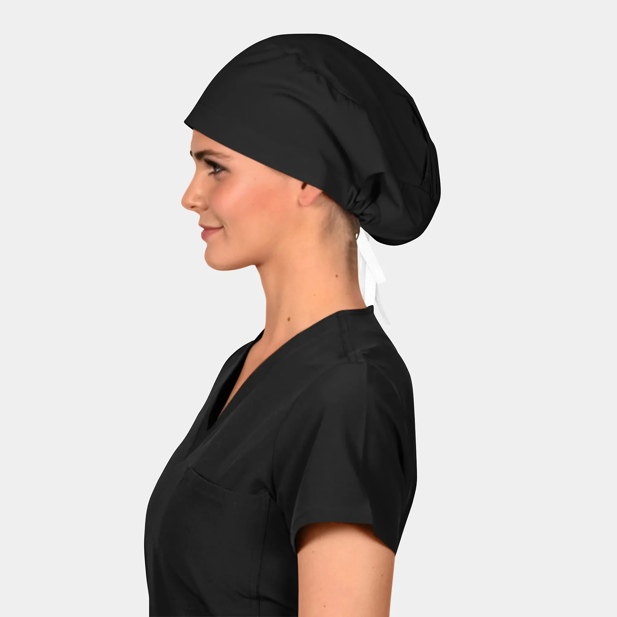 Black - Stellar Scrub Hats