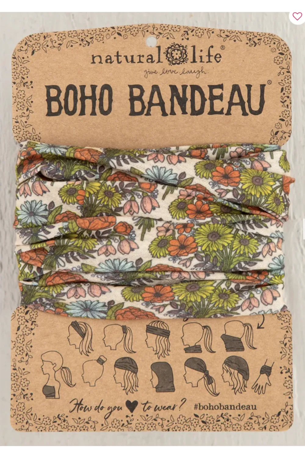 Boho Bandeau - Retro Daisies