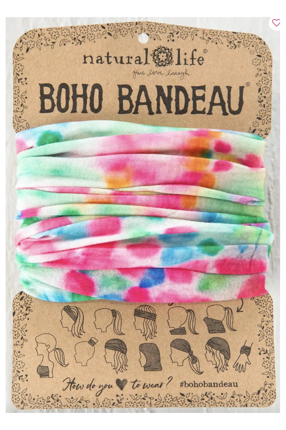 Boho Bandeau - Spring Rainbow