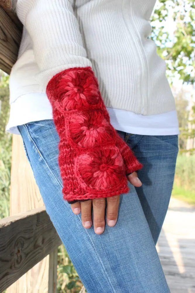 Cozy Wool Fingerless Hand Warmers