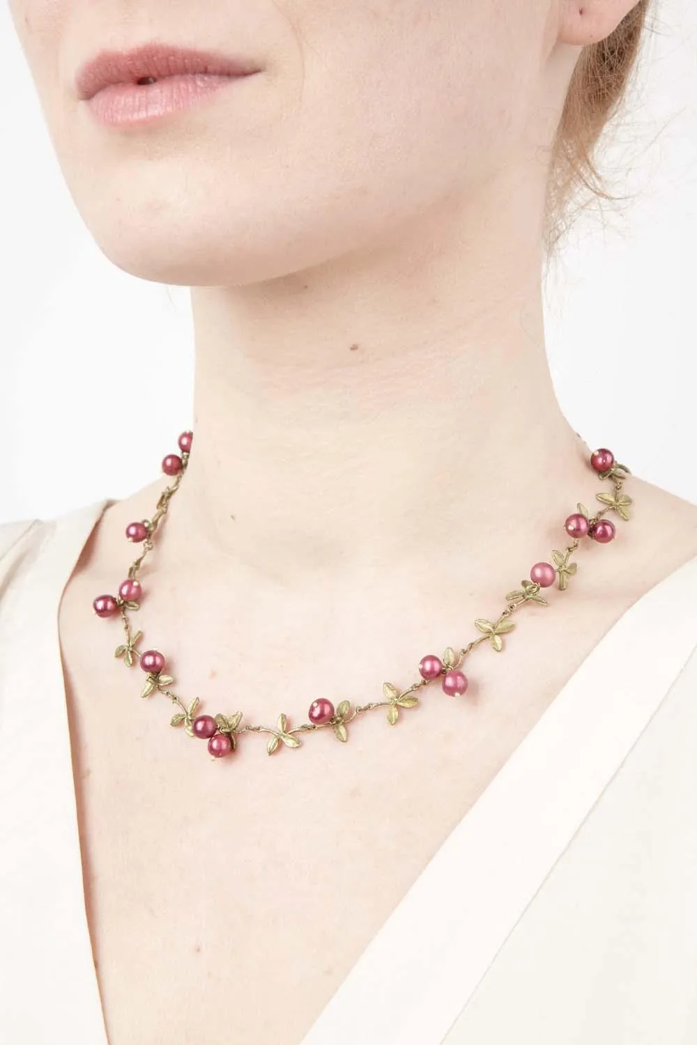 Cranberry Necklace - Delicate