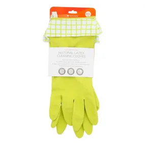 Full Circle Home Splash Patrol Natural Latex Cleaning Gloves (Pack of 6)