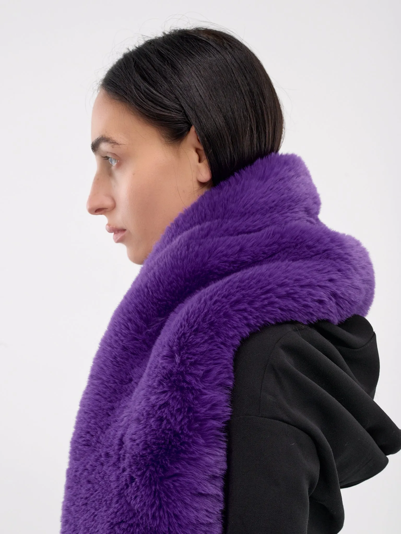 Furry Scarf (CA0349-ADA-PURPLE)