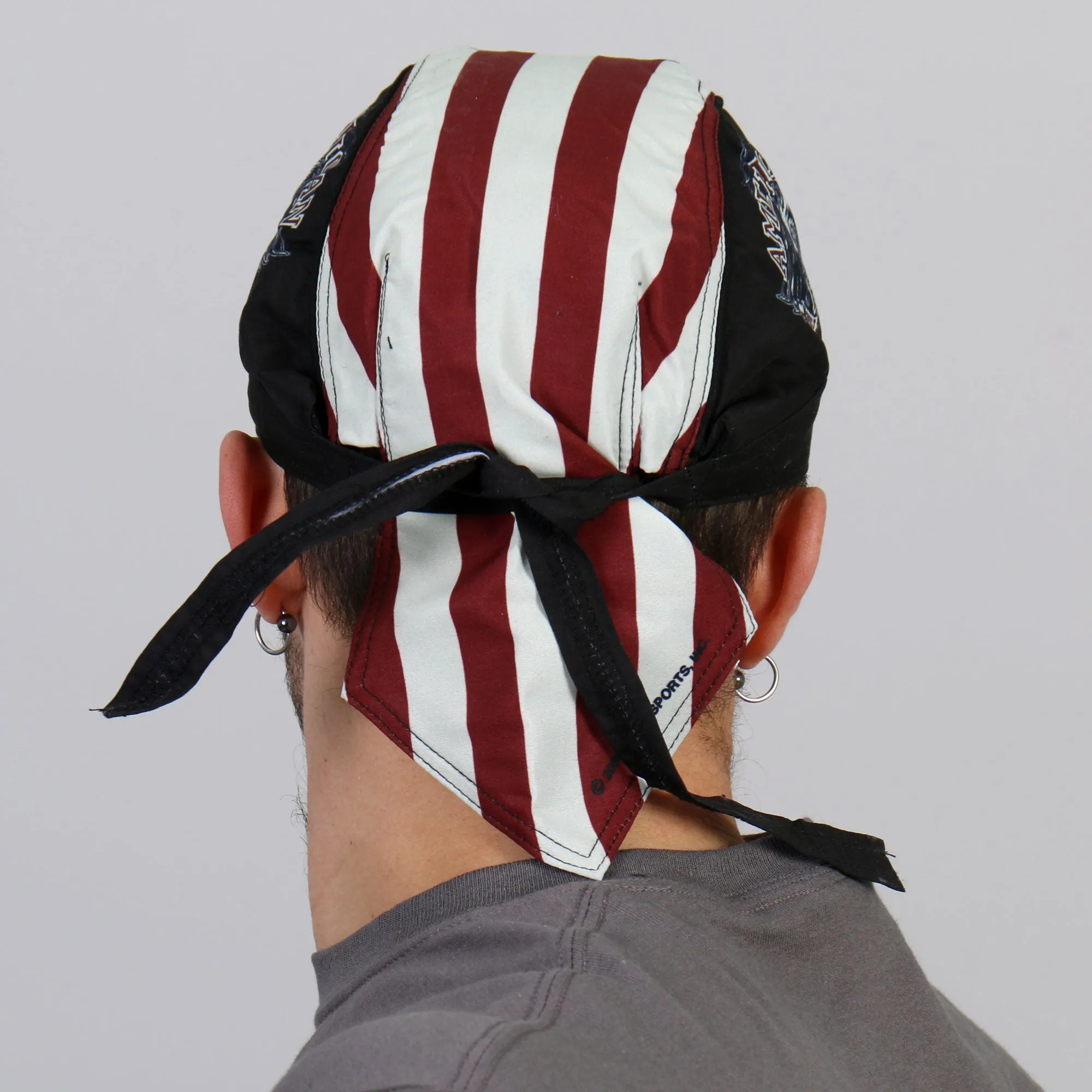 Hot Leathers American Ride Eagle Lightweight Headwrap HWH1046