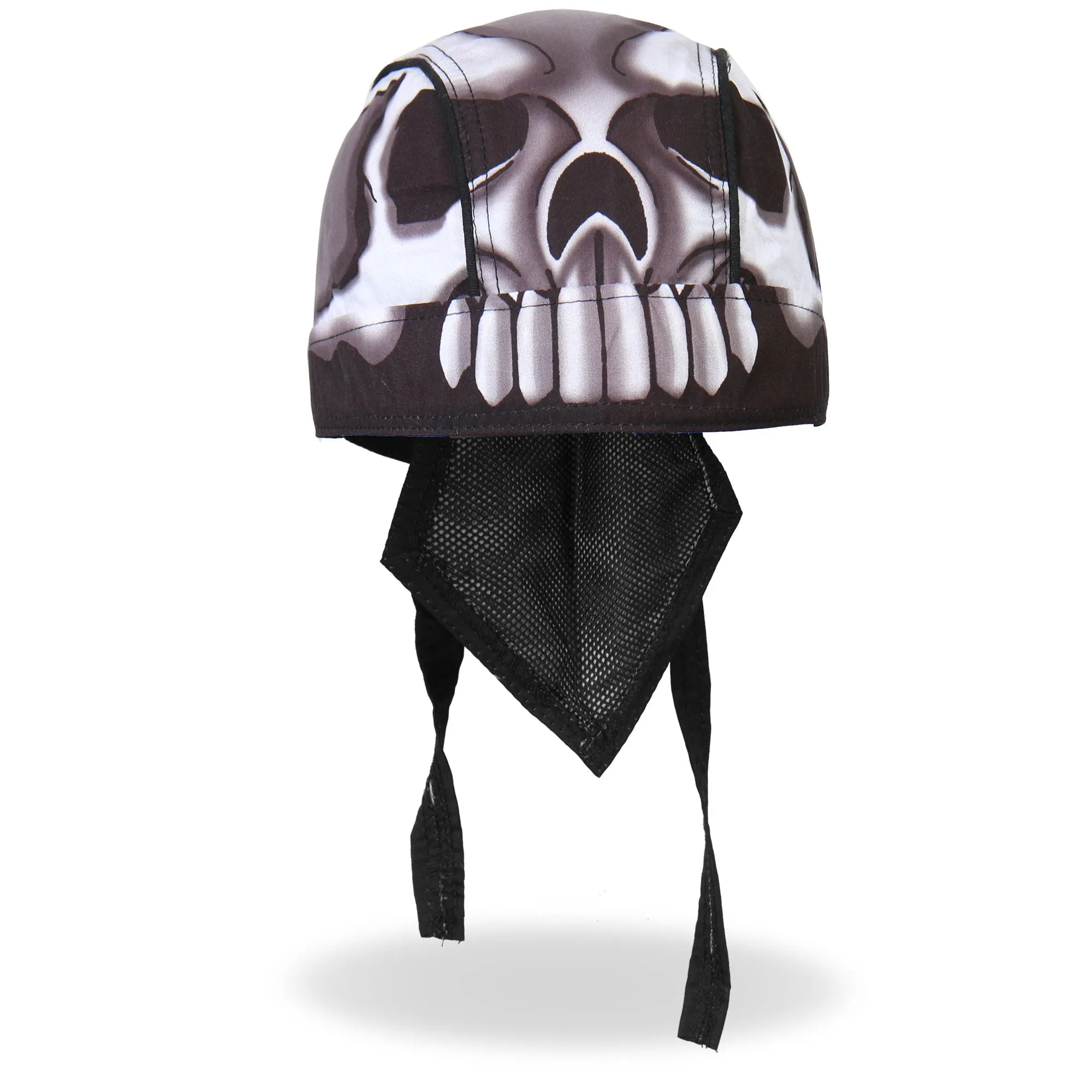 Hot Leathers Skull Head Lightweight Headwrap HWH1038