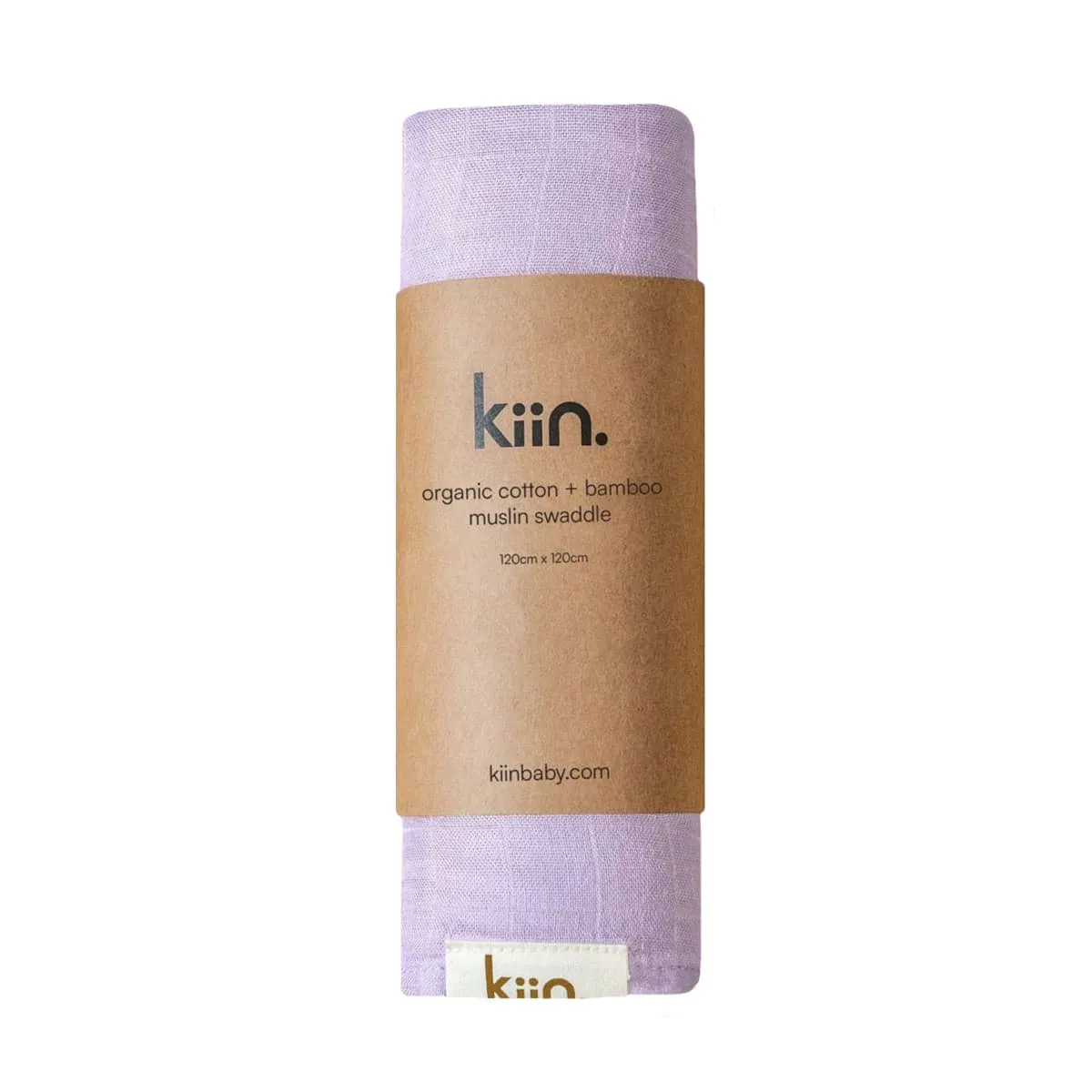 Kiin Baby Organic Muslin Swaddle - Lilac