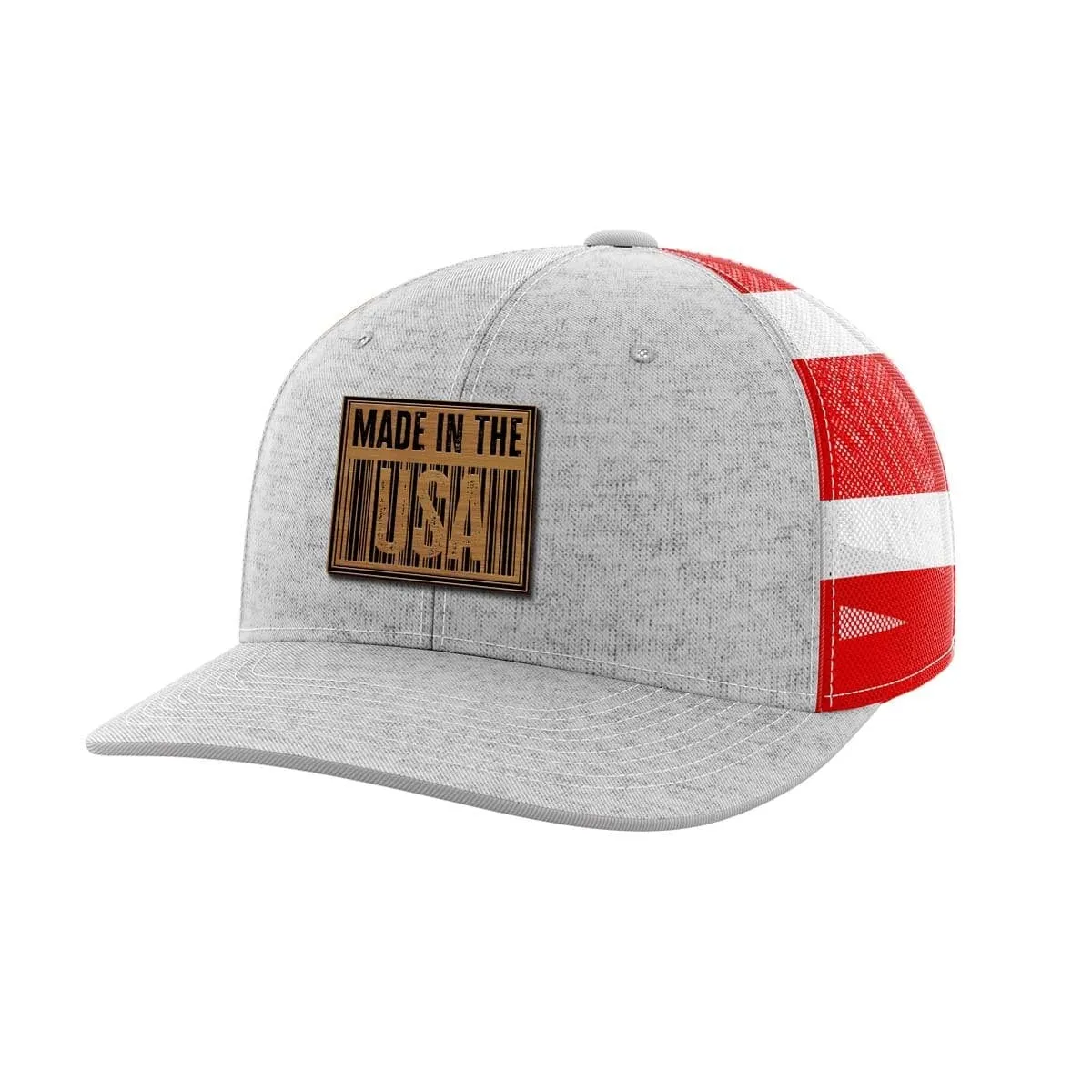 Made In The USA Bamboo Patch Hat