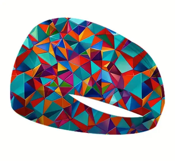 Mosaic Funky Running Active Headband