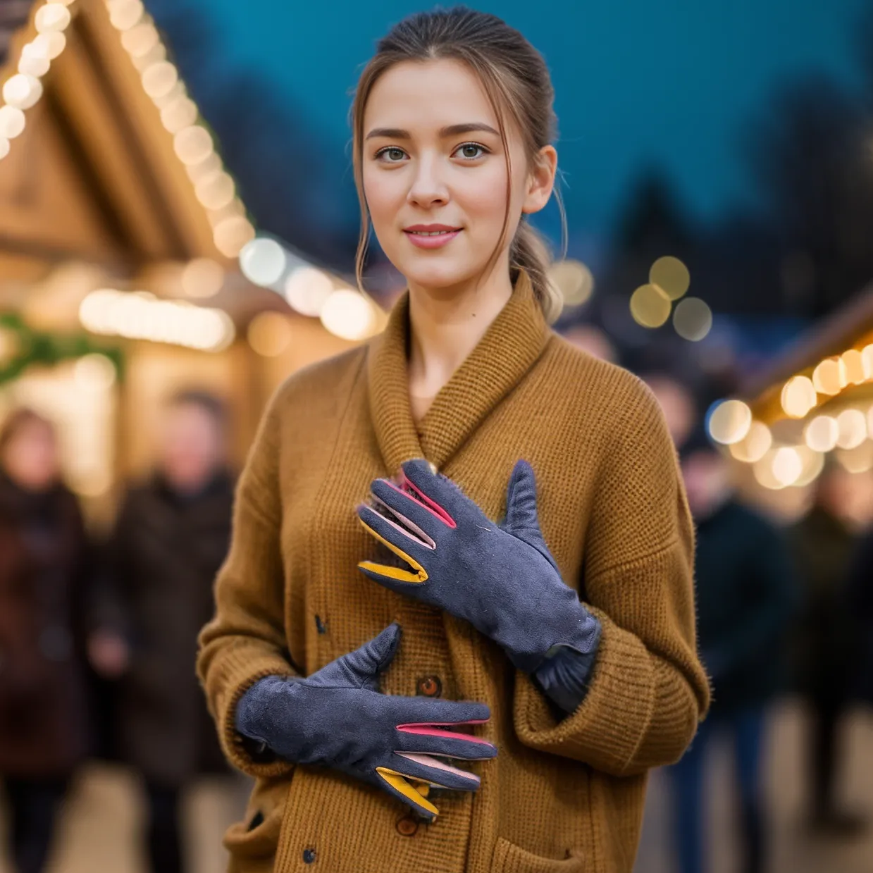 Navy Blue Glove - Colourful Inbetweens