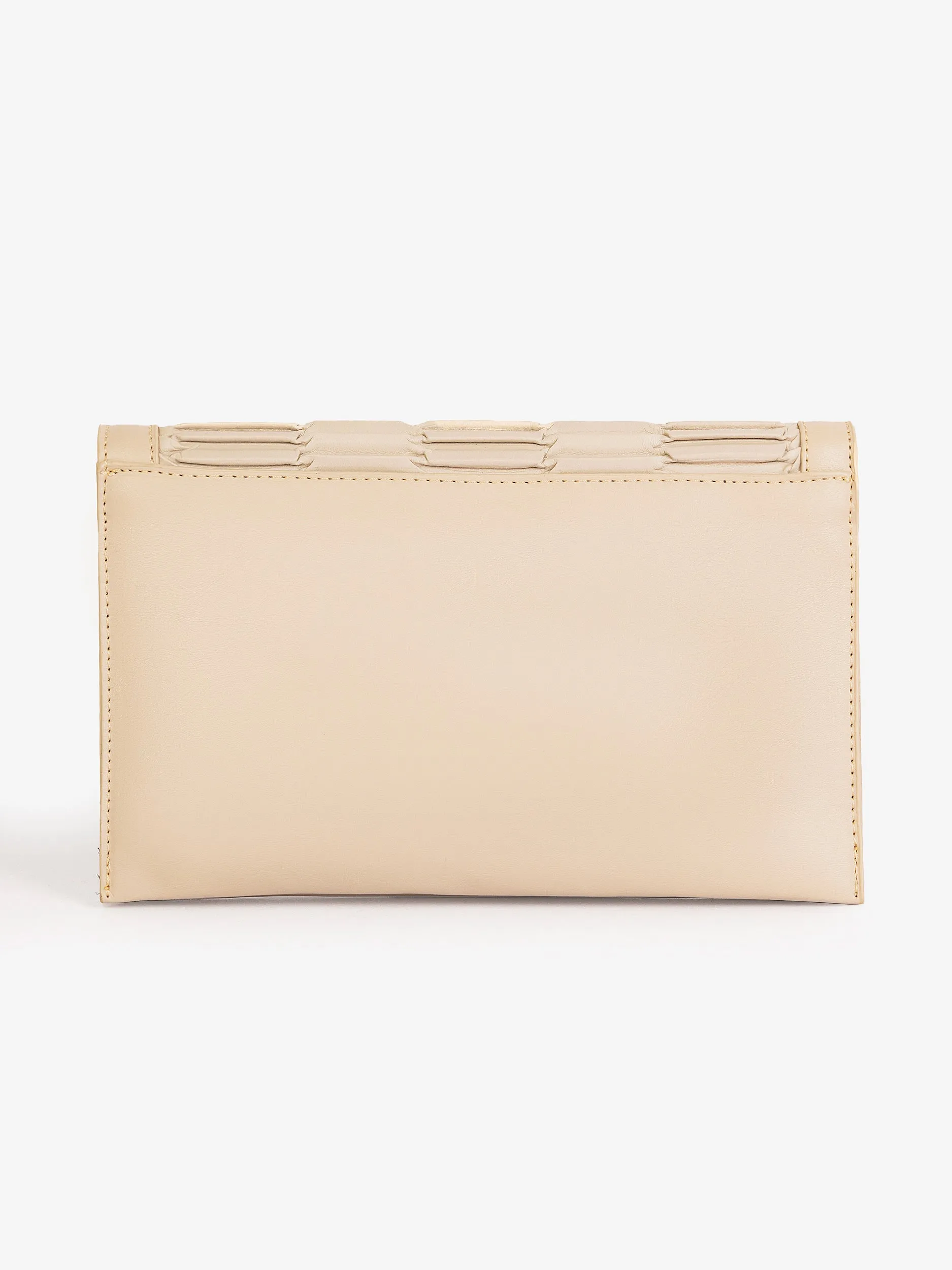 Pleated Flap Clutch