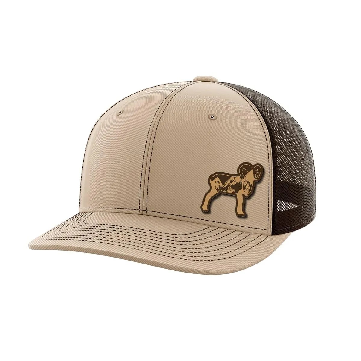 Ram Leather Patch Hat