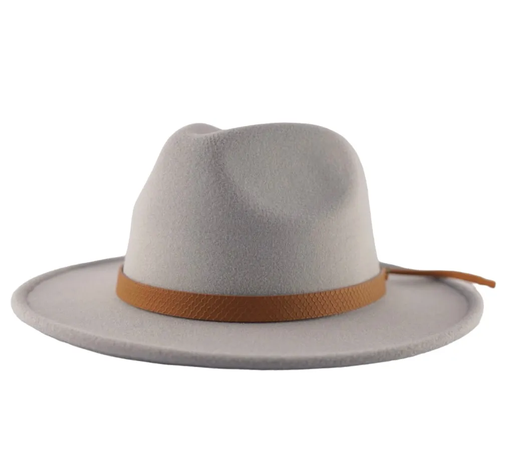 Rivet Fedora - Gray