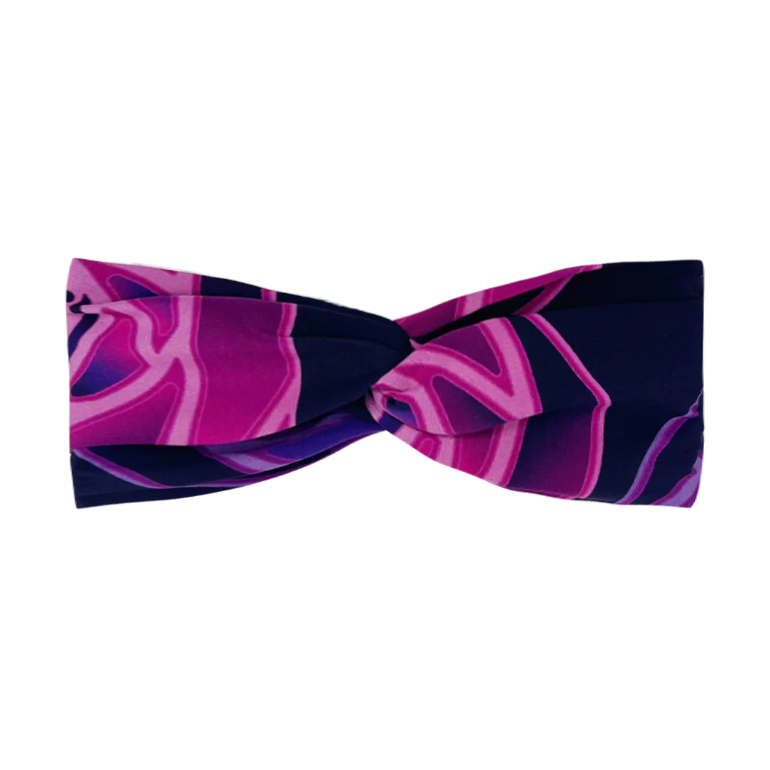 【ROSE】100% Silk Headband