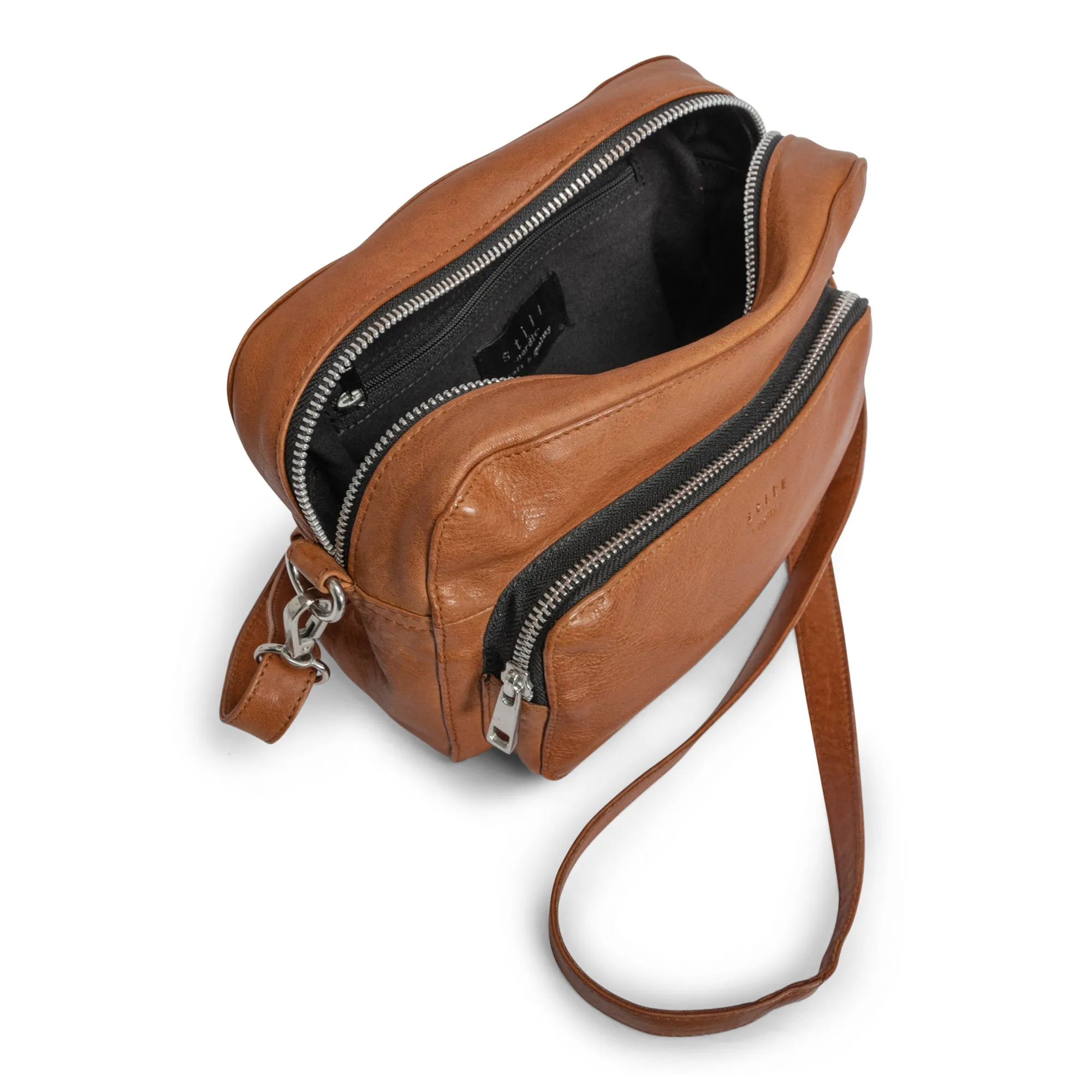 stillAnouk Boxy Crossbody - Vintage Cognac