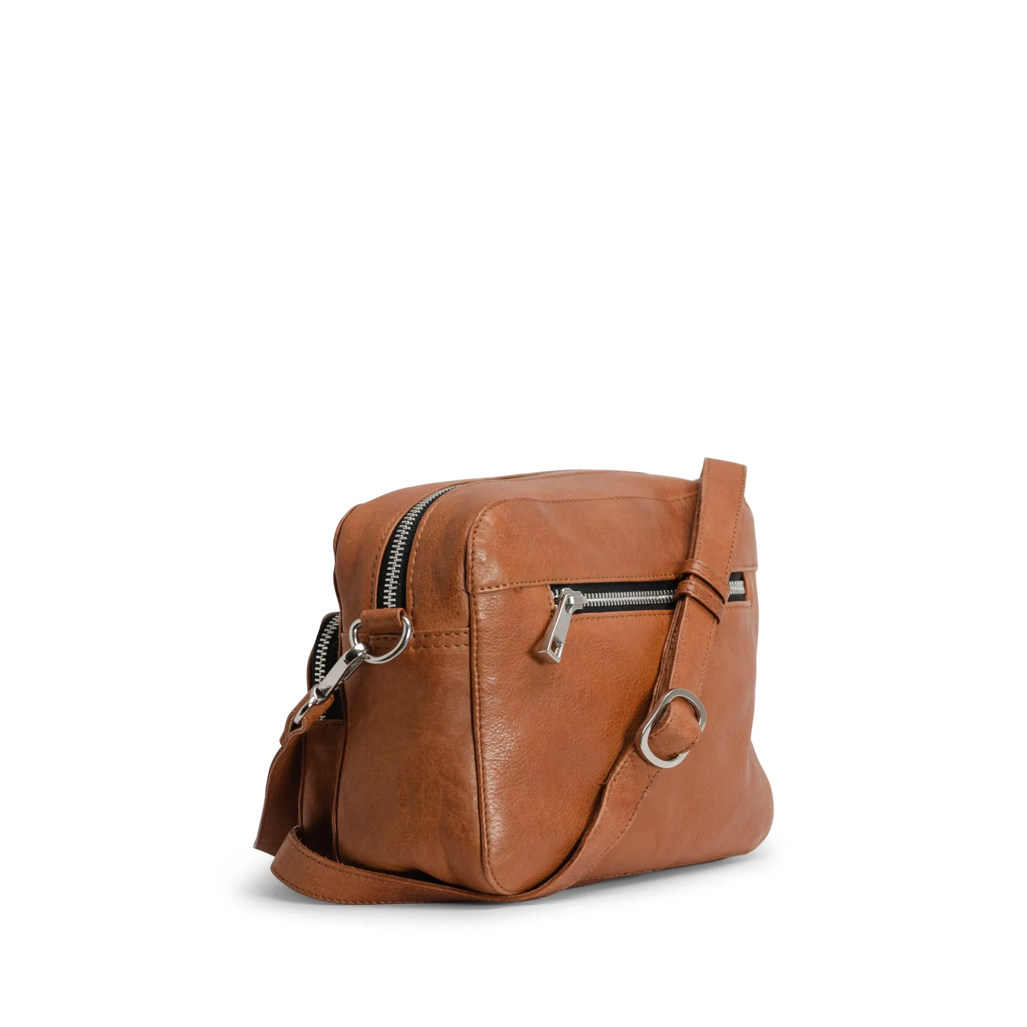 stillAnouk Boxy Crossbody - Vintage Cognac