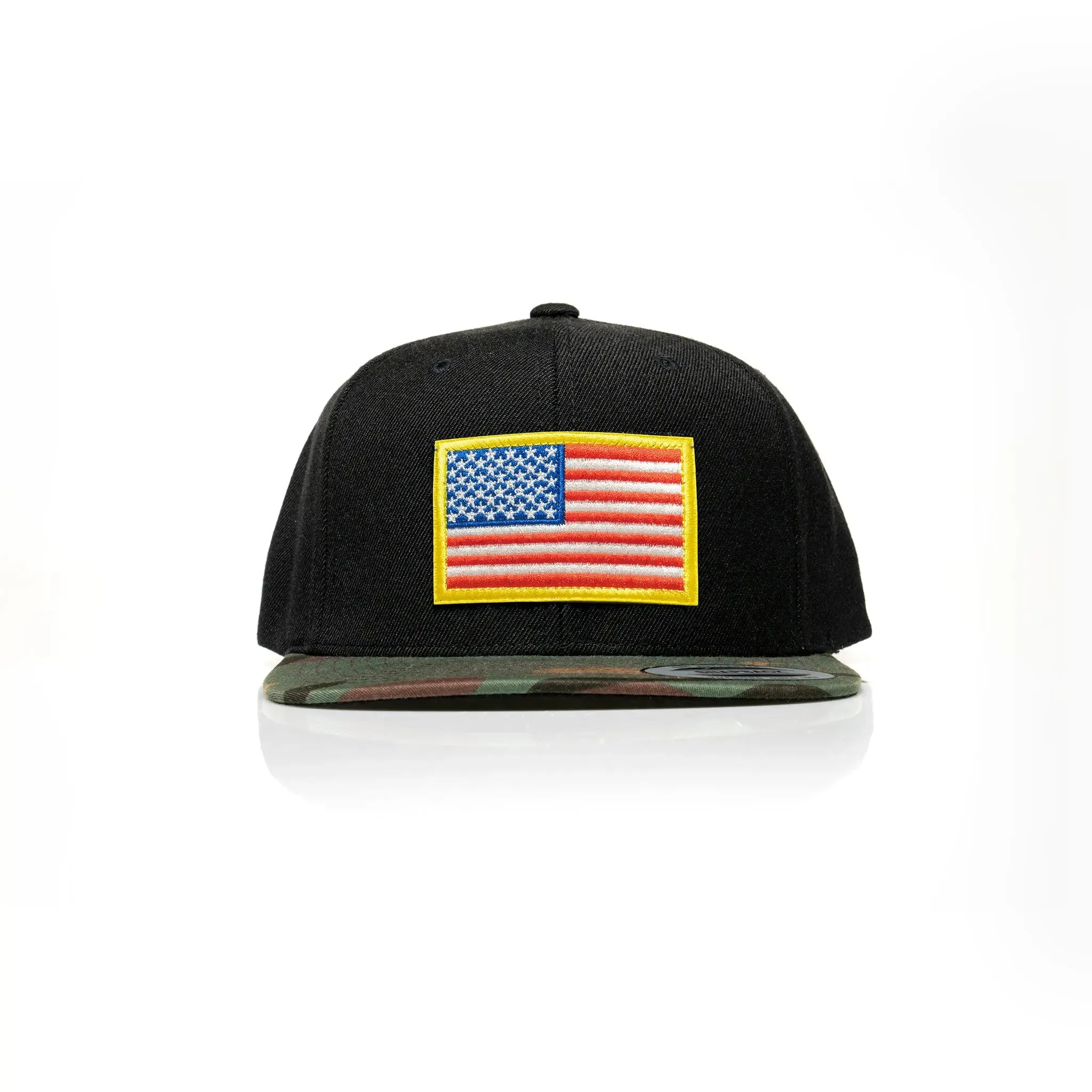 USA Flag Patch Snapback