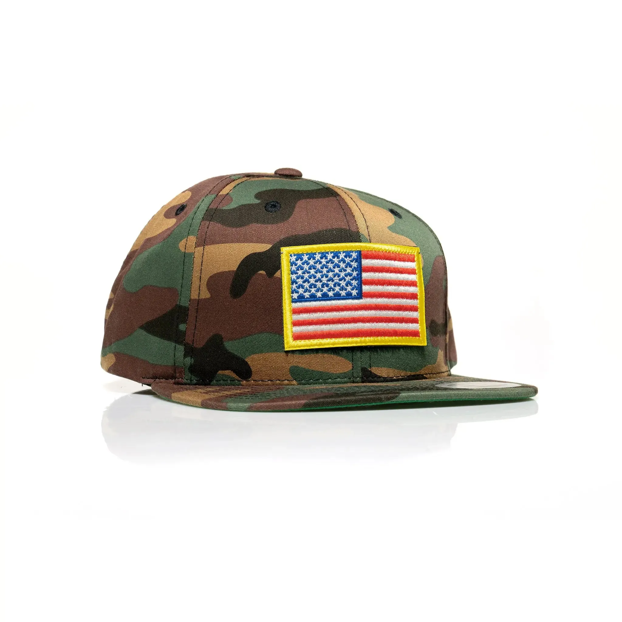 USA Flag Patch Snapback