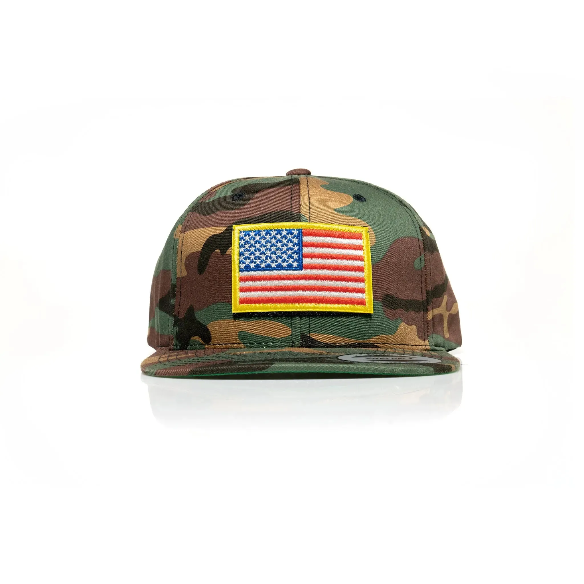 USA Flag Patch Snapback