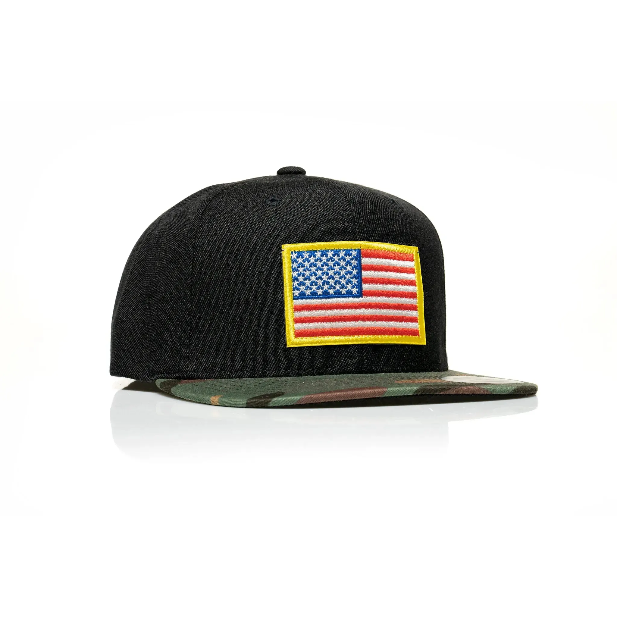 USA Flag Patch Snapback