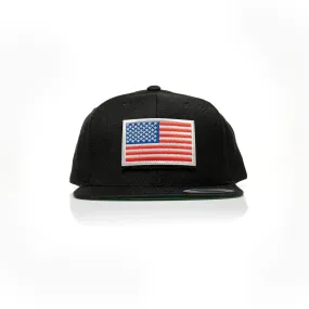 USA Flag Patch Snapback