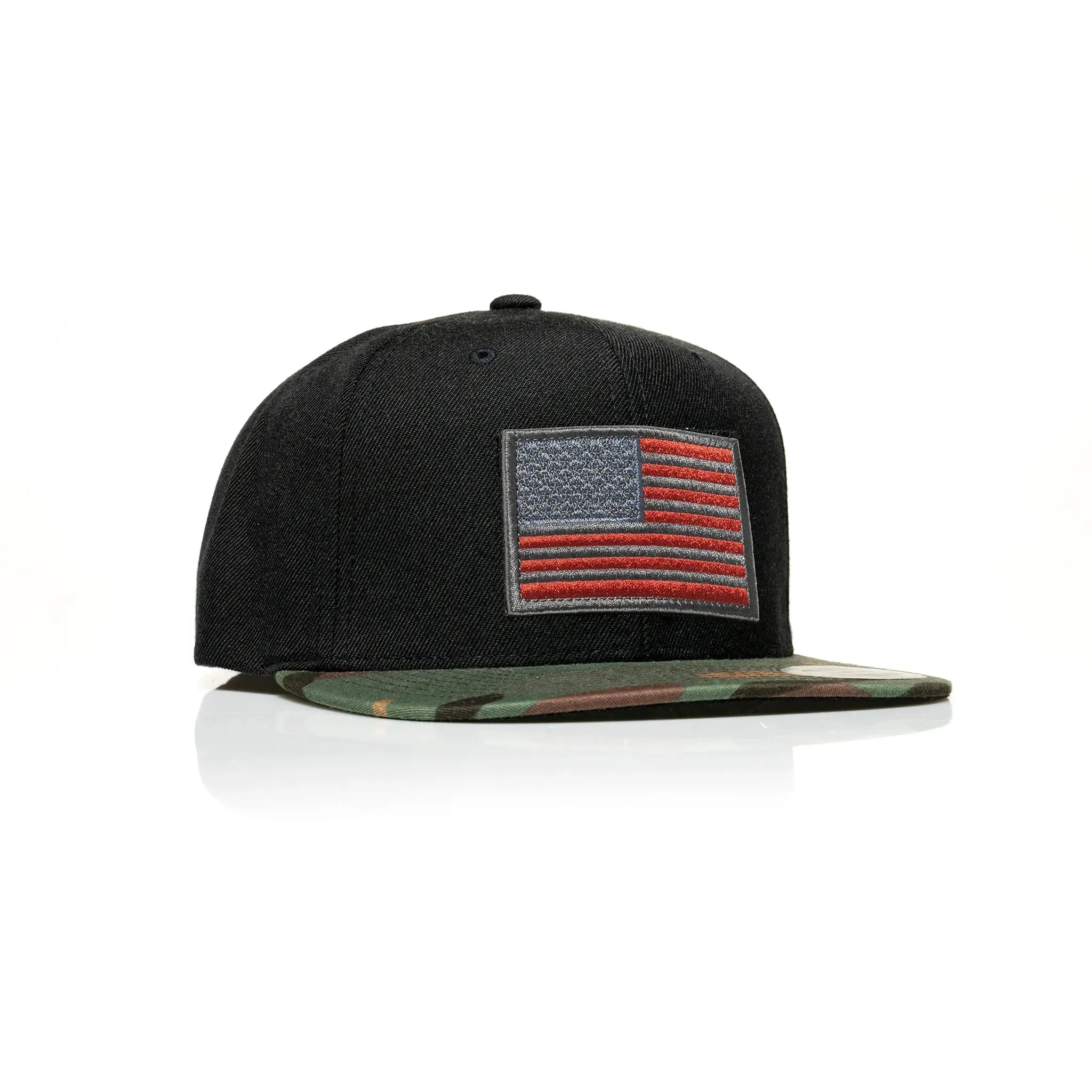 USA Flag Patch Snapback